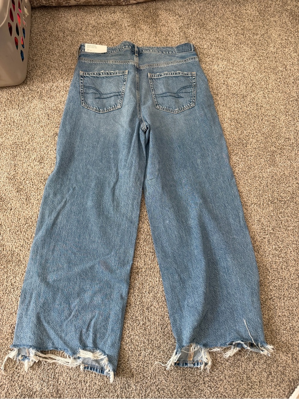 American Eagle Dreamy drape high waste baggy - Picture 7 of 7